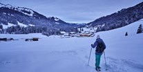 Hundehotel - PLZ 6762 (Österreich) - Schneeschuhwandern in Balderschwang - HUBERTUS MOUNTAIN REFUGIO ALLGÄU