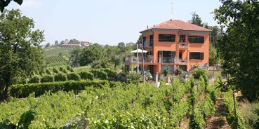 Hundehotel - Lombardei - Blick auf unser schönes Haus - Villa I Due Padroni