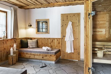 Urlaub-mit-Hund: Sauna im Chalet - Feriendorf Holzleb'n