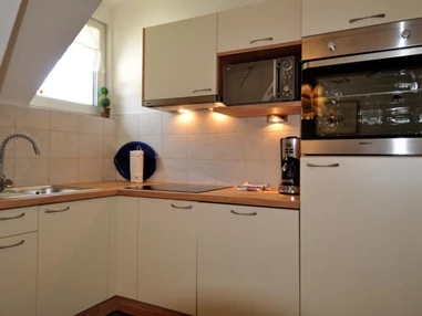 Urlaub-mit-Hund: Küche Ferienwohnung - Accanto Appartements