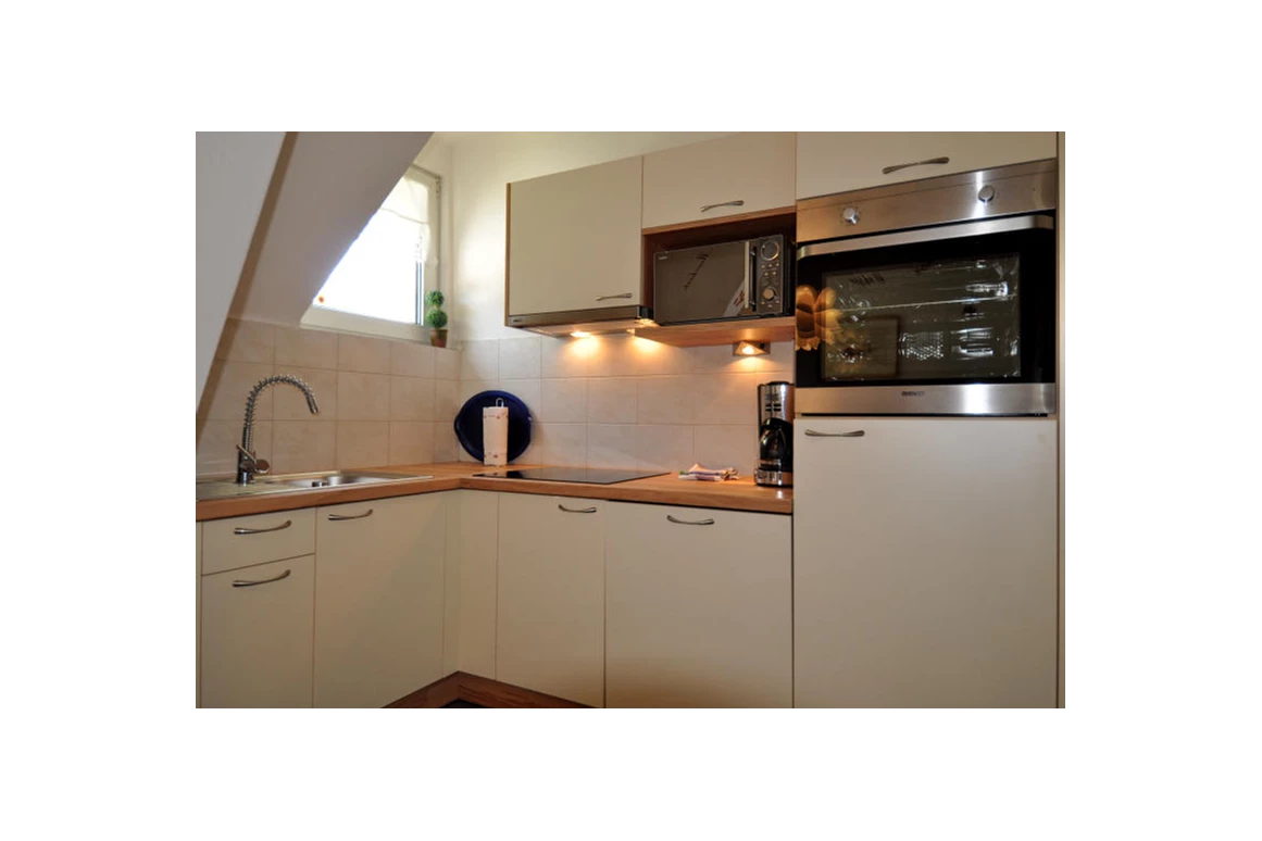 Urlaub-mit-Hund: Küche Ferienwohnung - Accanto Appartements