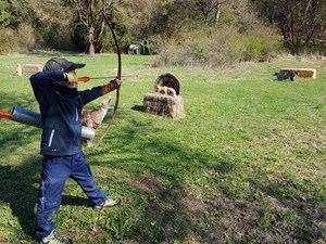 Urlaub-mit-Hund: 3 D Bogenparcours am Geierfelsen - für Spaß ist gesorgt. - Landgasthof Zum Elsabauern