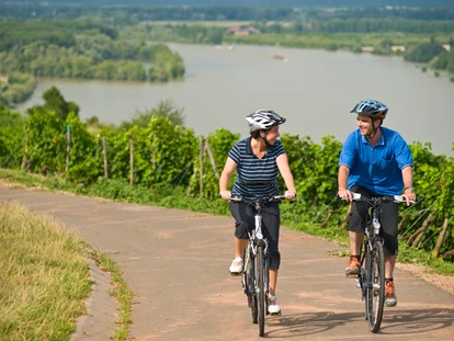 Hundehotel - Trink-/Fressnapf: an der Rezeption - Königswinter - Ob auf dem Rad oder zu Fuß über die Traumpfade der Eifel und Mosel: Bei uns kann man sportliche Tage verbringen. Natürlich ist auch der Wassersport mit Kanu, Segeln oder Stand-Up-Paddeling wegen der nahen Mosel immer eine Option. - Wellness-Ferienhaus Maifelder Uhlenhorst - Wo Hundi mit in dem Privat-Spa darf