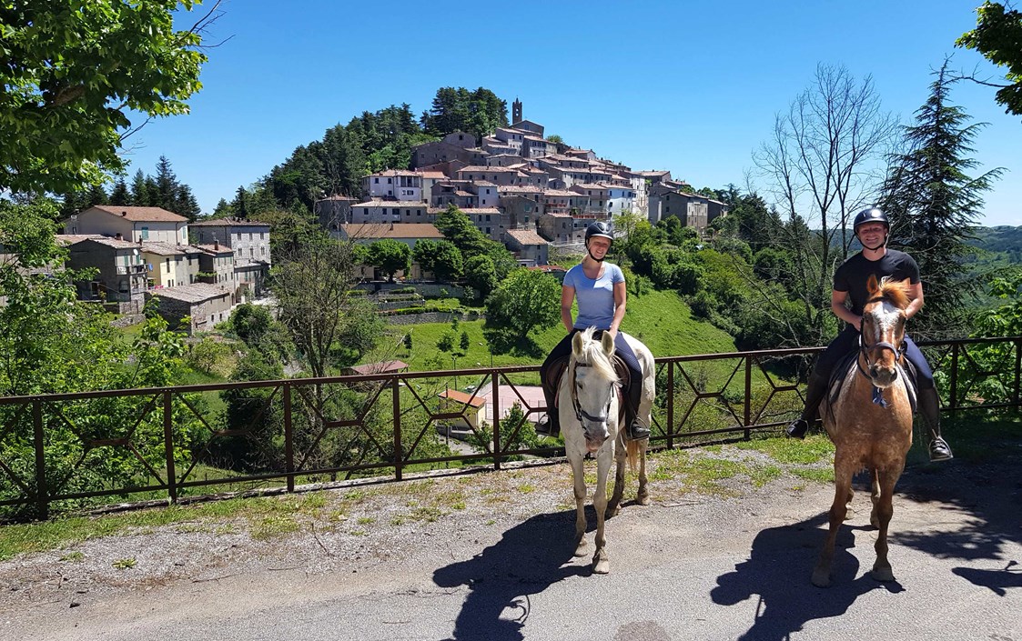 Urlaub-mit-Hund: Reittouren in der Maremma Toskana - Hotel Rifugio Prategiano Maremma Toskana
