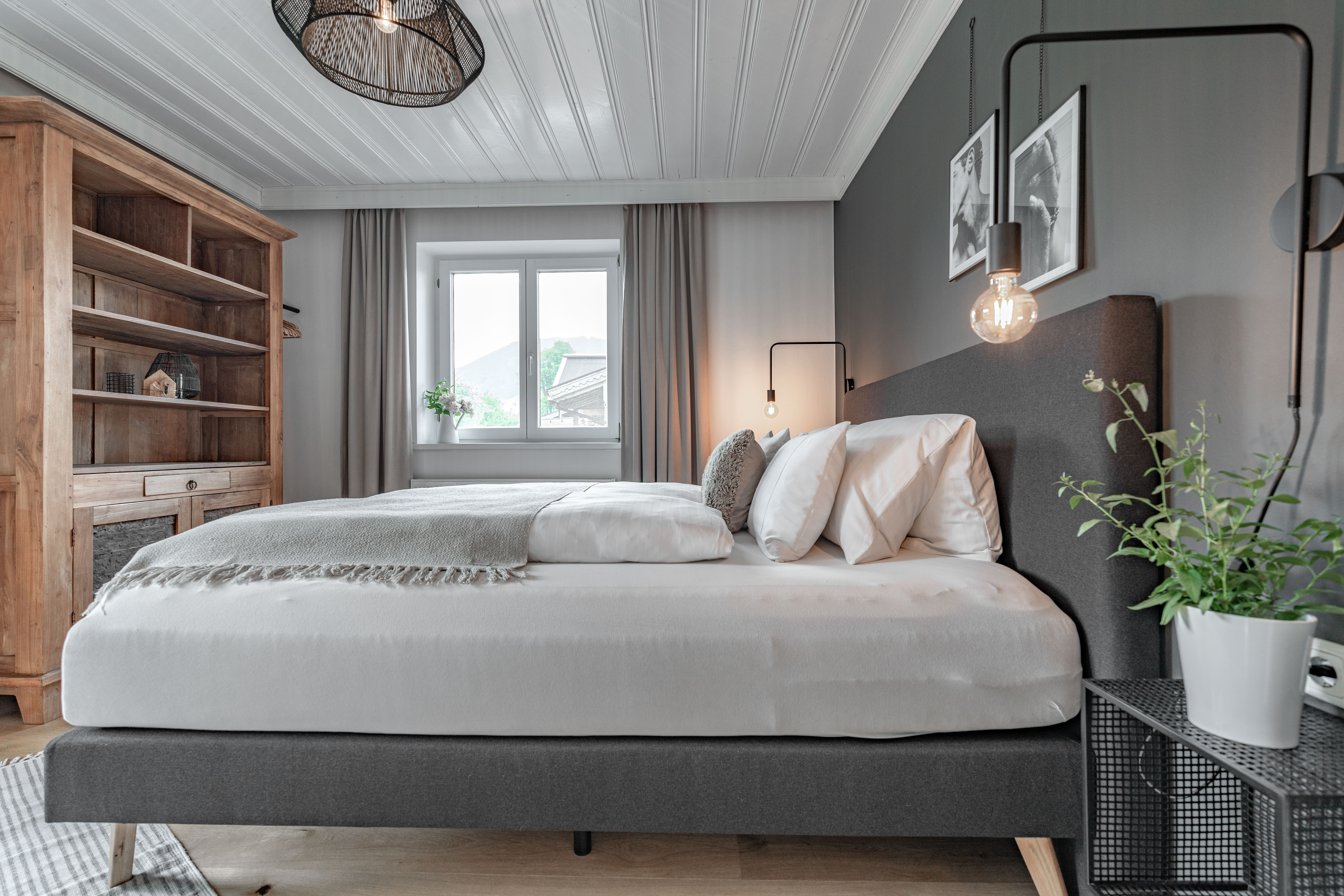 Urlaub-mit-Hund: Schlafzimmer im Appartement #2 - Boutique-Appartements Bewegte Berge