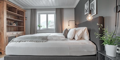 Hundehotel - Preisniveau: günstig - Berchtesgaden - Schlafzimmer im Appartement #2 - Boutique-Appartements Bewegte Berge
