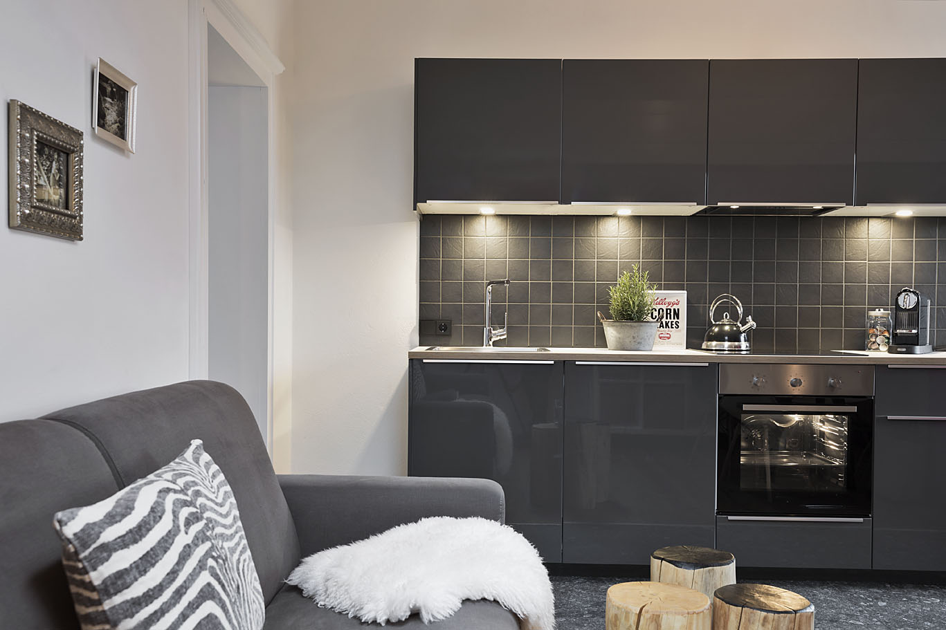 Urlaub-mit-Hund: Küche im Appartement #4 - Boutique-Appartements Bewegte Berge