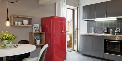 Hundehotel - Preisniveau: günstig - Berchtesgaden - Küche im Appartement #5 - Boutique-Appartements Bewegte Berge
