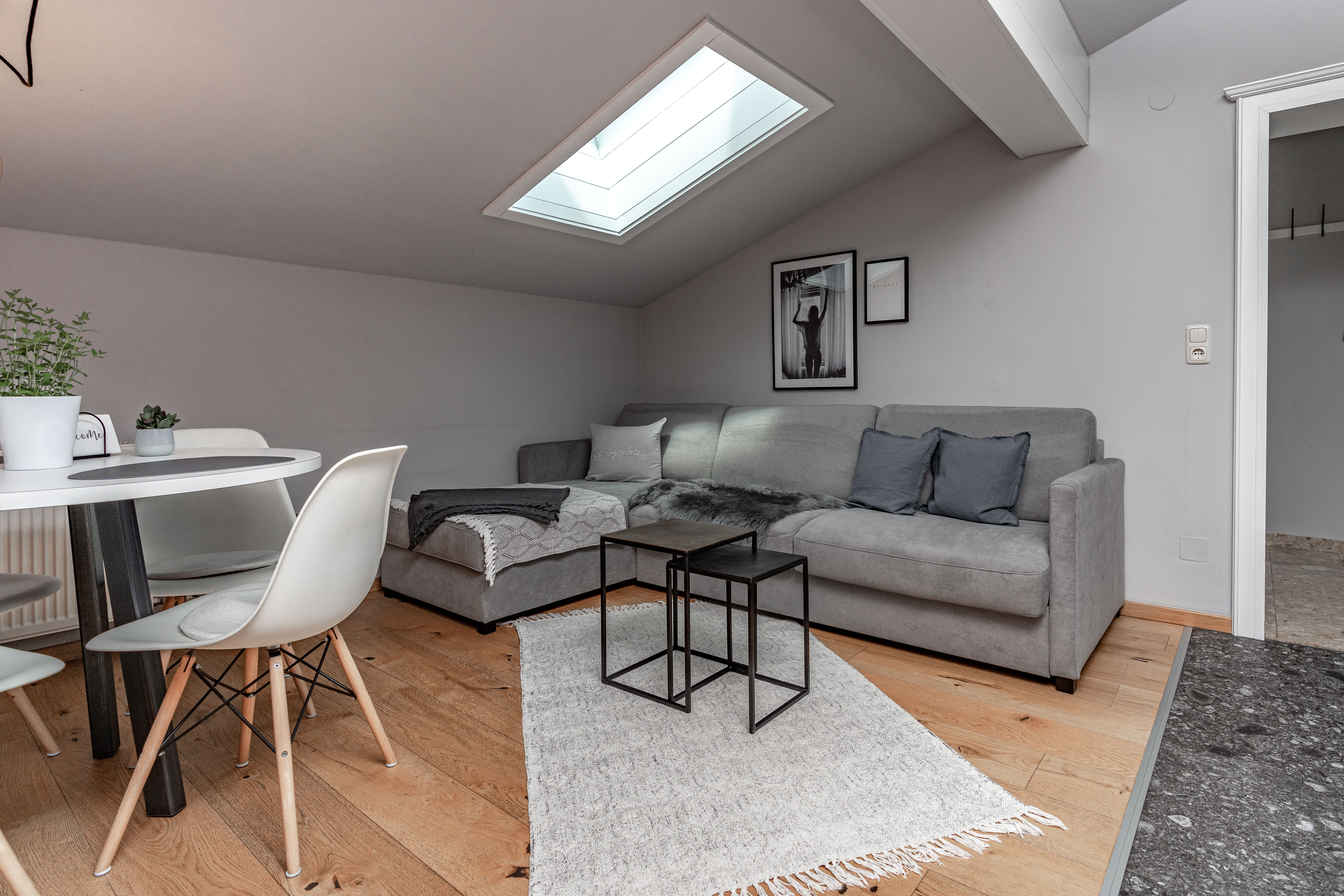 Urlaub-mit-Hund: Wohnraum Appartement #4 - Boutique-Appartements Bewegte Berge