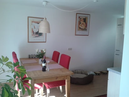 Hundehotel - Pools: Schwimmteich - Wohnung II - Haus Mauken