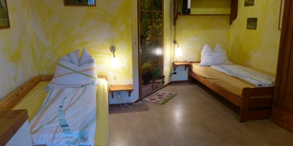 Hundehotel - Umgebungsschwerpunkt: am Land - Castell - Appartment  Bremen Betten - Ferienhof Sommerberg