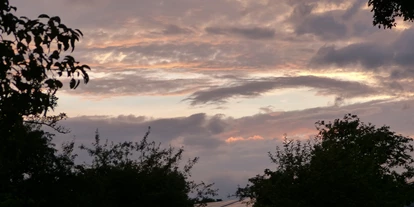 Hundehotel - Umgebungsschwerpunkt: am Land - Castell - Abendstimmung - Ferienhof Sommerberg
