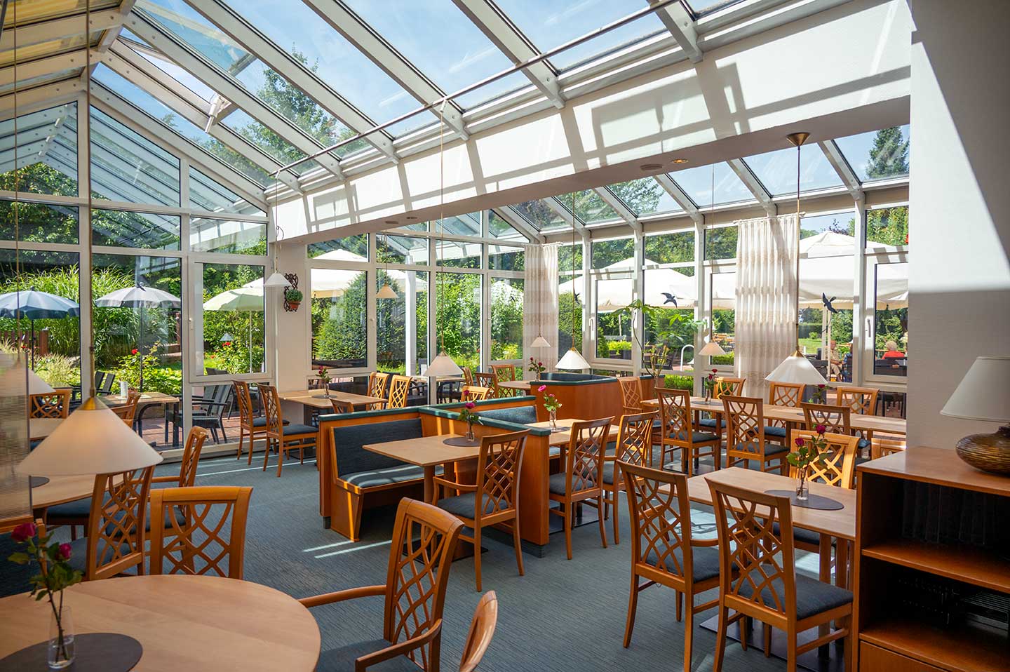 Urlaub-mit-Hund: Restaurant "Libelle" - Waldhotel Schäferberg - Essen | Trinken