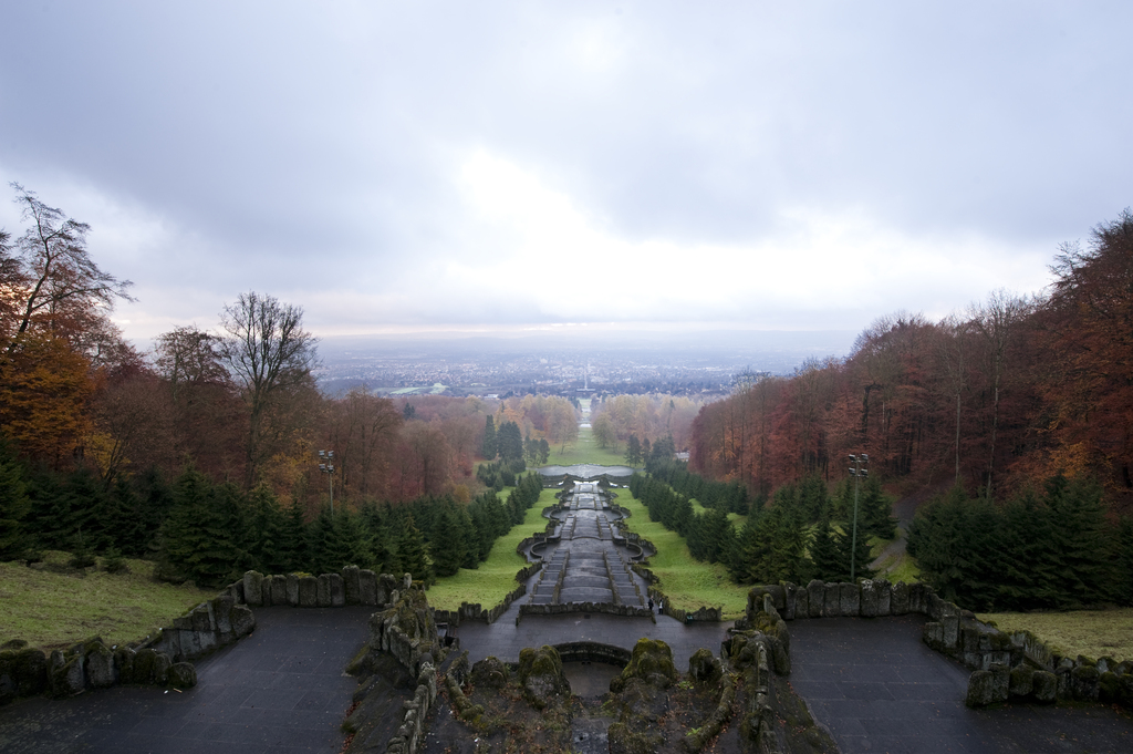Waldhotel Schäferberg Ausflüge mit Hund Bergpark Wilhelmshöhe mit Schloss Wilhelmshöhe